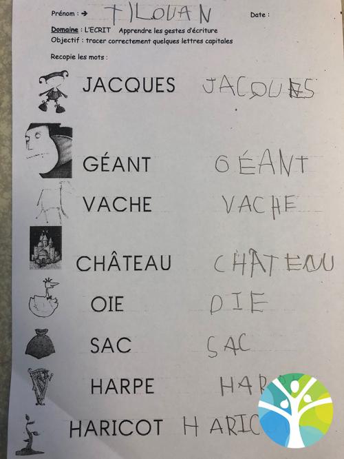 Jacques et le haricot magique : MSGS A